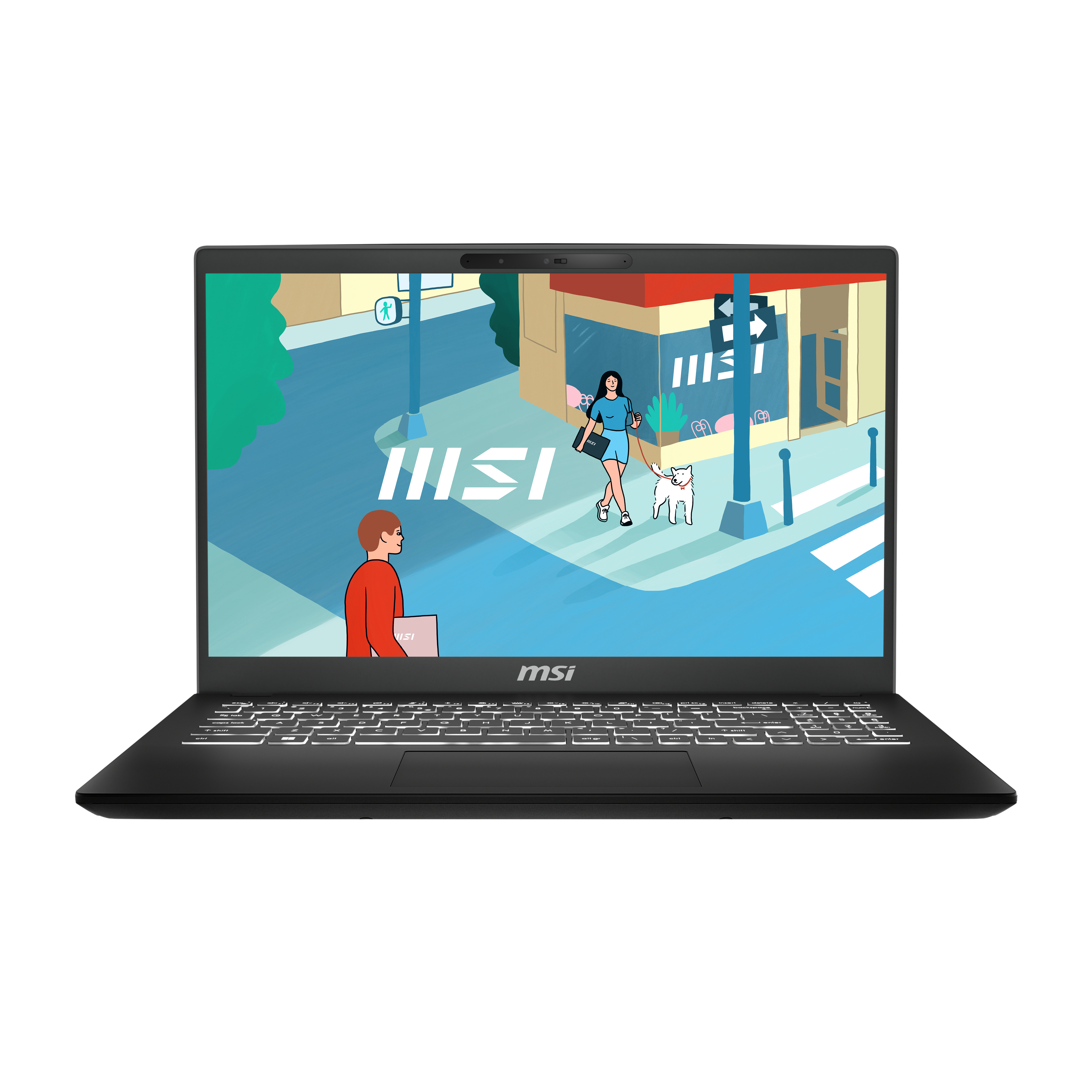 Bekijk afbeelding 1 van MSI 15,6 inch: Intel Core i7-13700H, 16GB DDR4, 1TB SSD, Backlight KB White, W11P